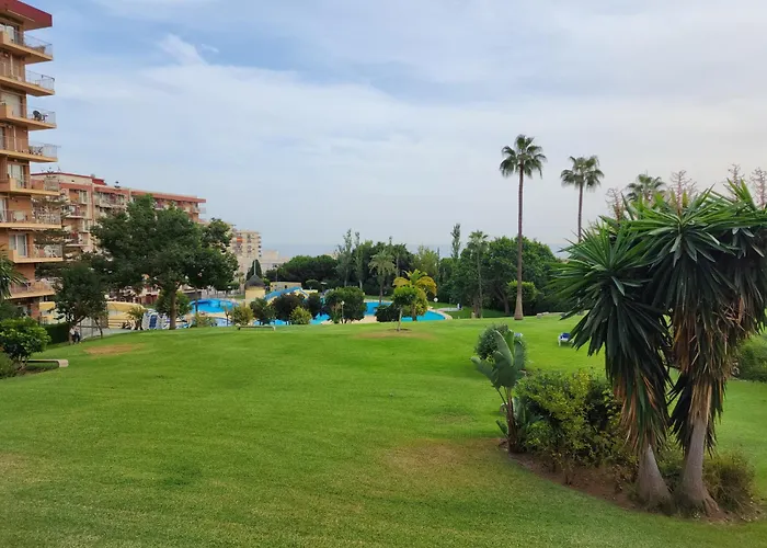 Benalmadena Minerva 401 Estudio Con Gran Piscina Y Parque Acuatico
