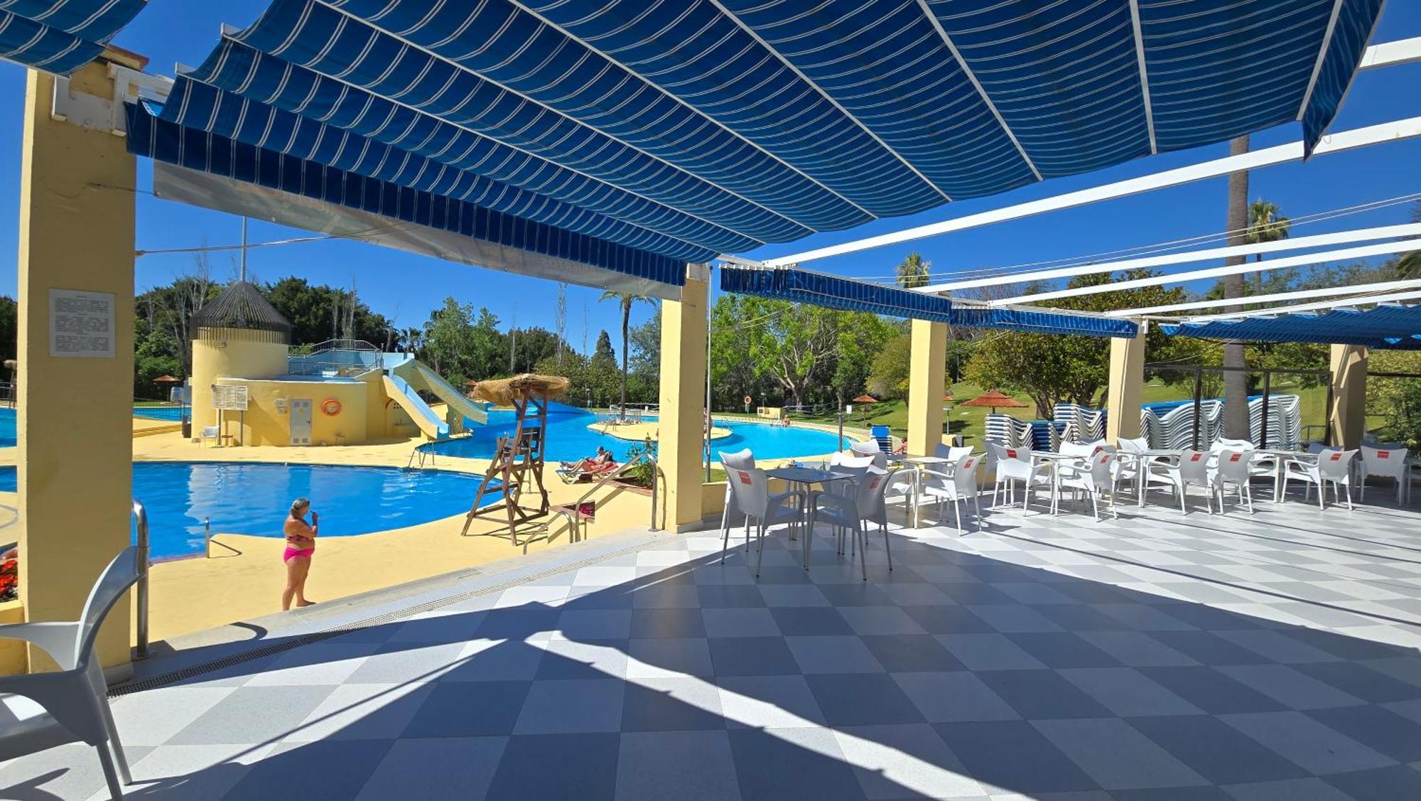 Minerva 401 Estudio Con Gran Piscina Y Parque Acuatico Appartamento Benalmádena
